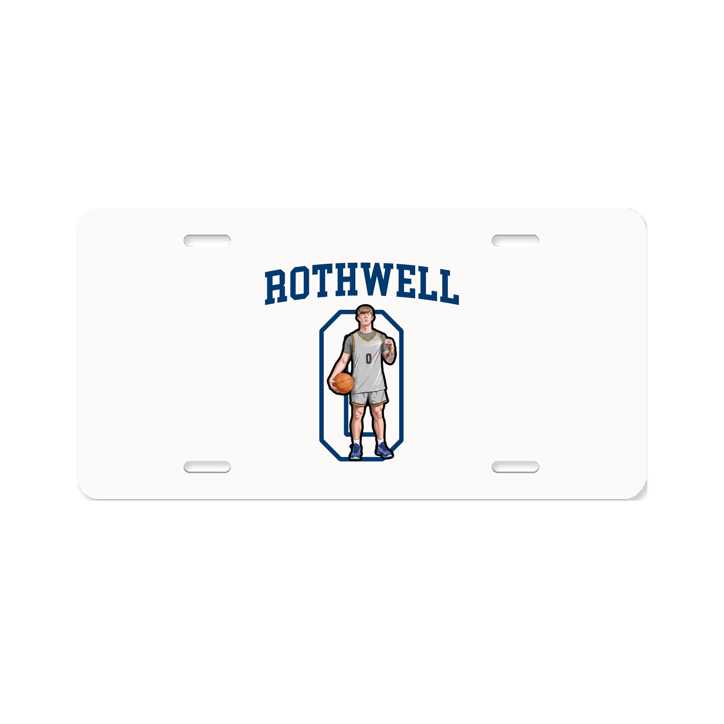 Aluminum License Plate