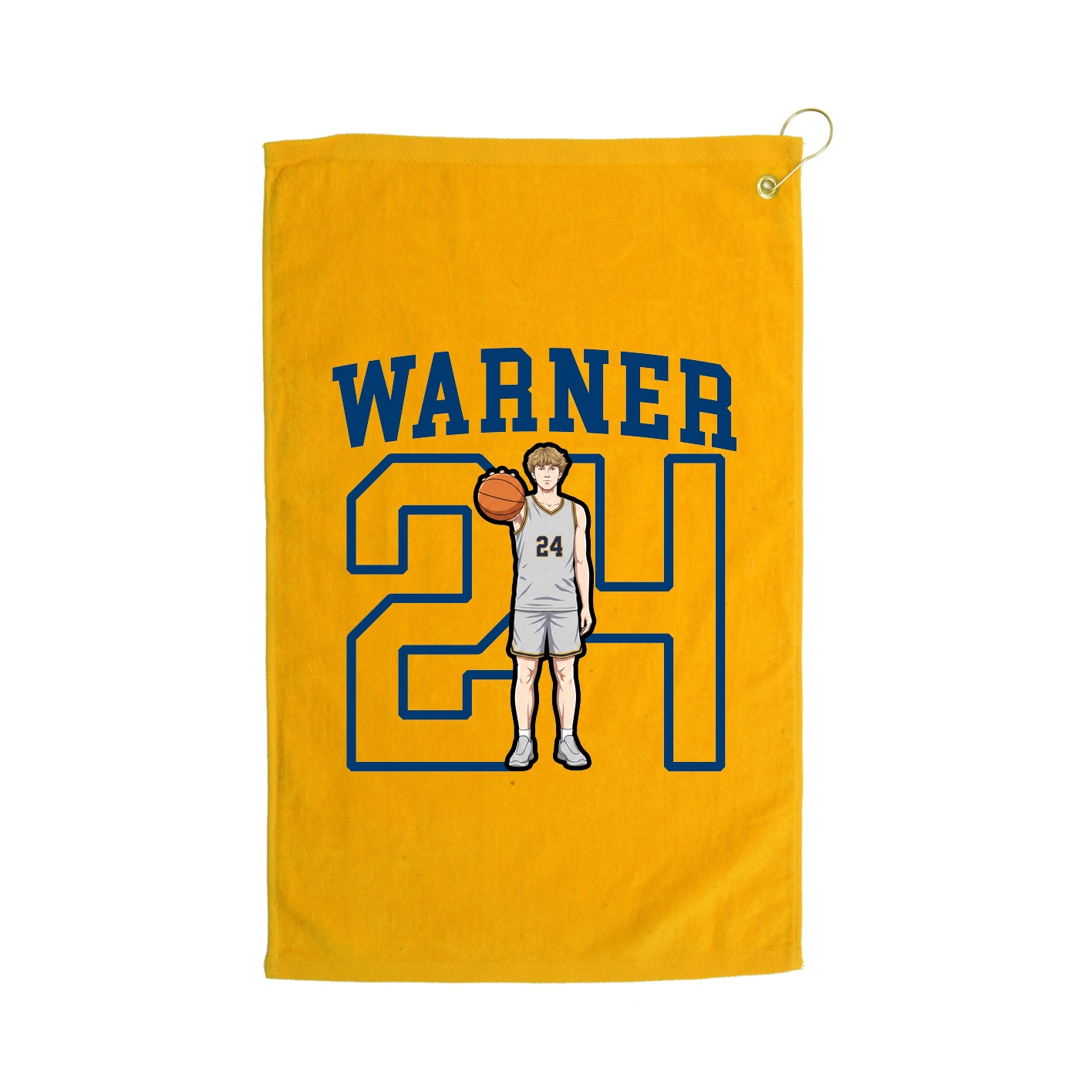 Golf Towel — Shirsey in Gold