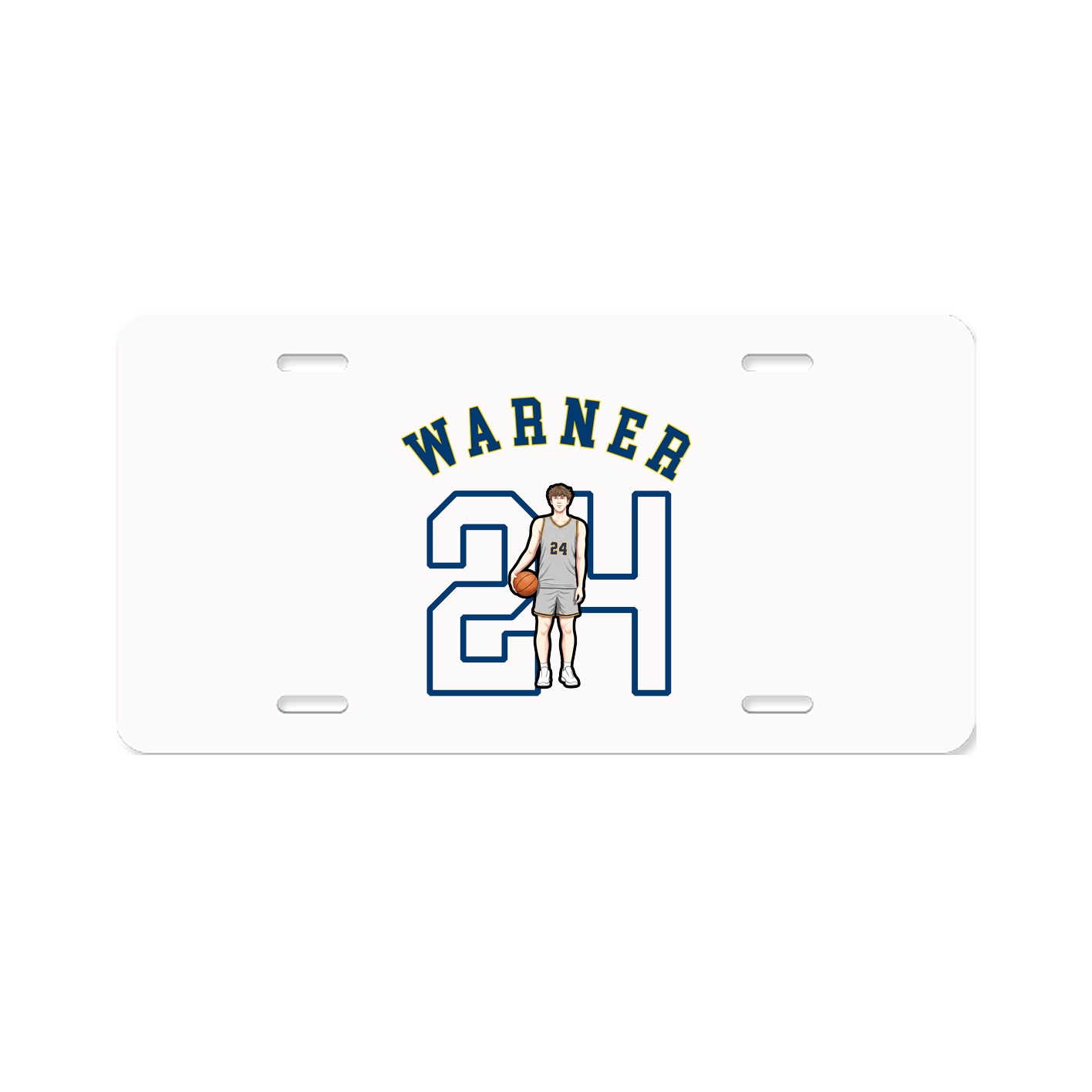 License Plate — Shirsey Arch in Classic