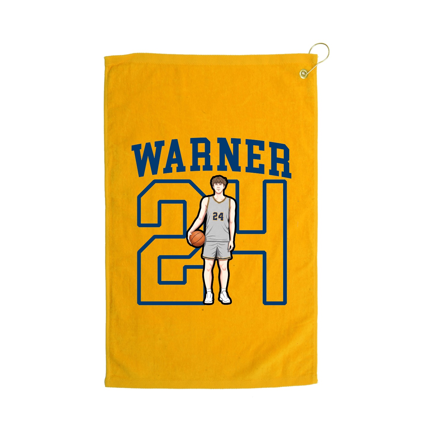 Golf Towel — Shirsey in Gold