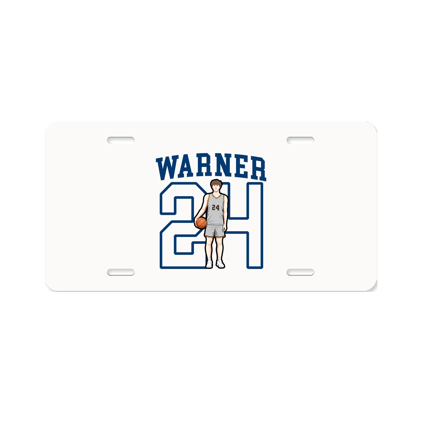 Aluminum License Plate