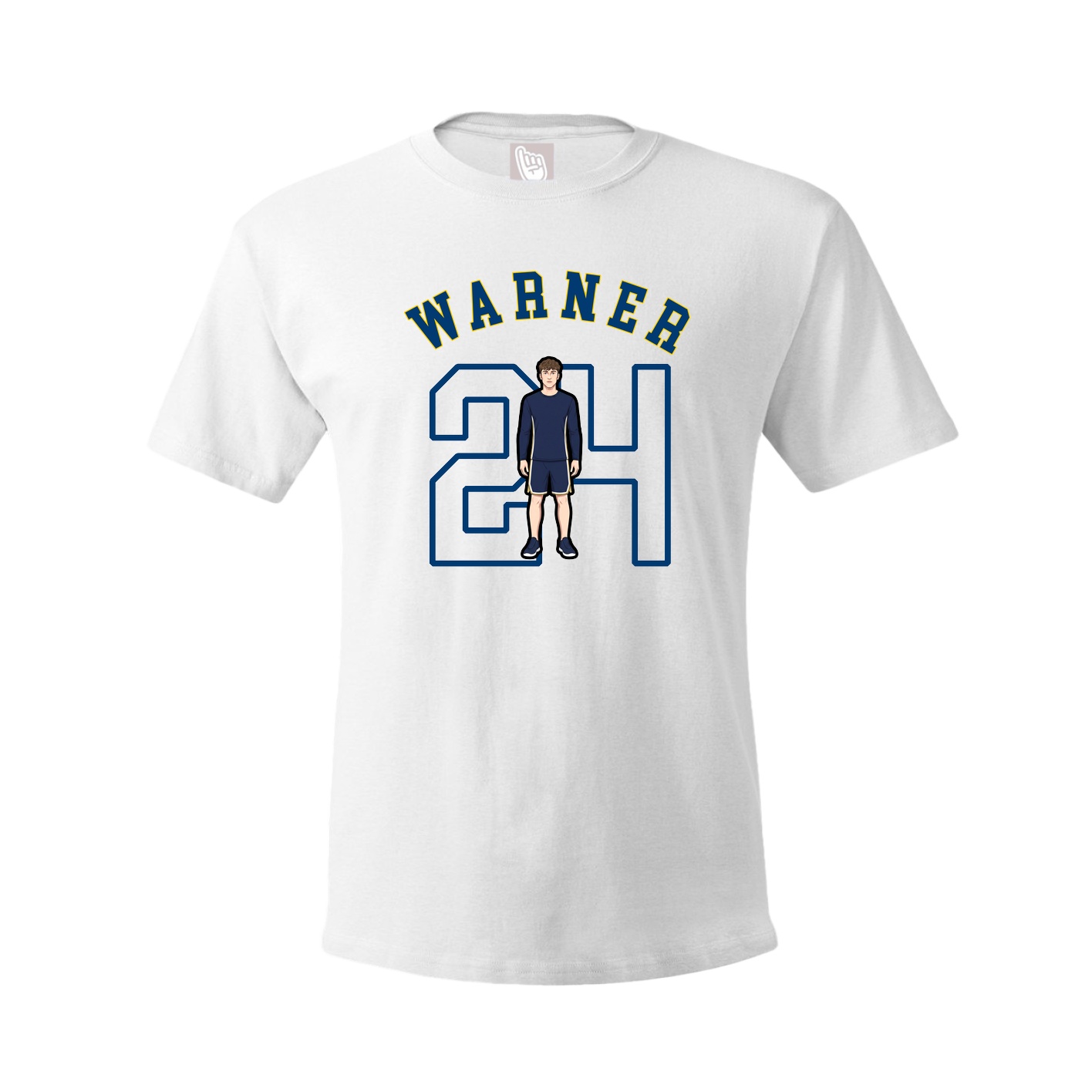 Tee — Shirsey Arch in White