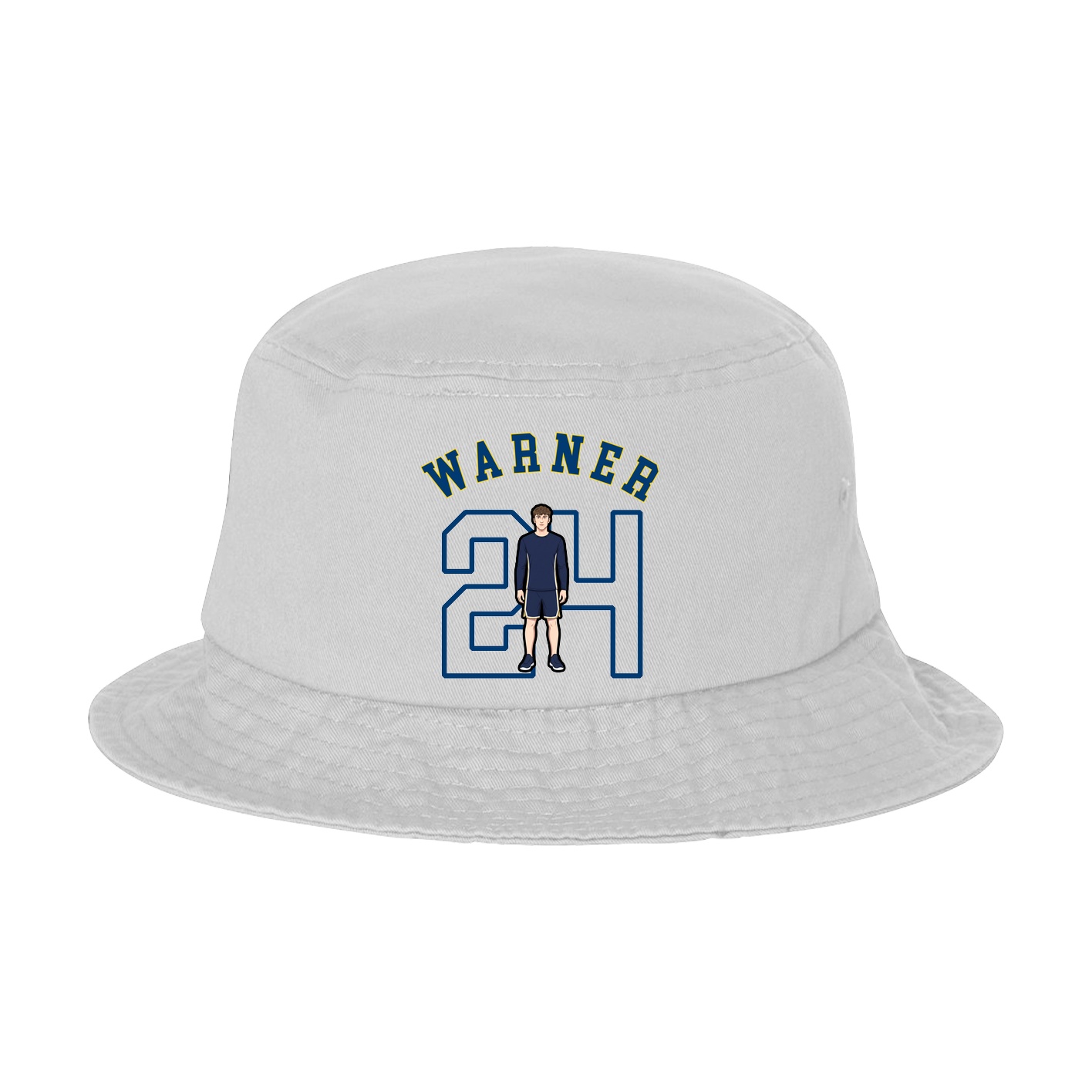 Bucket Cap — Shirsey Arch in White