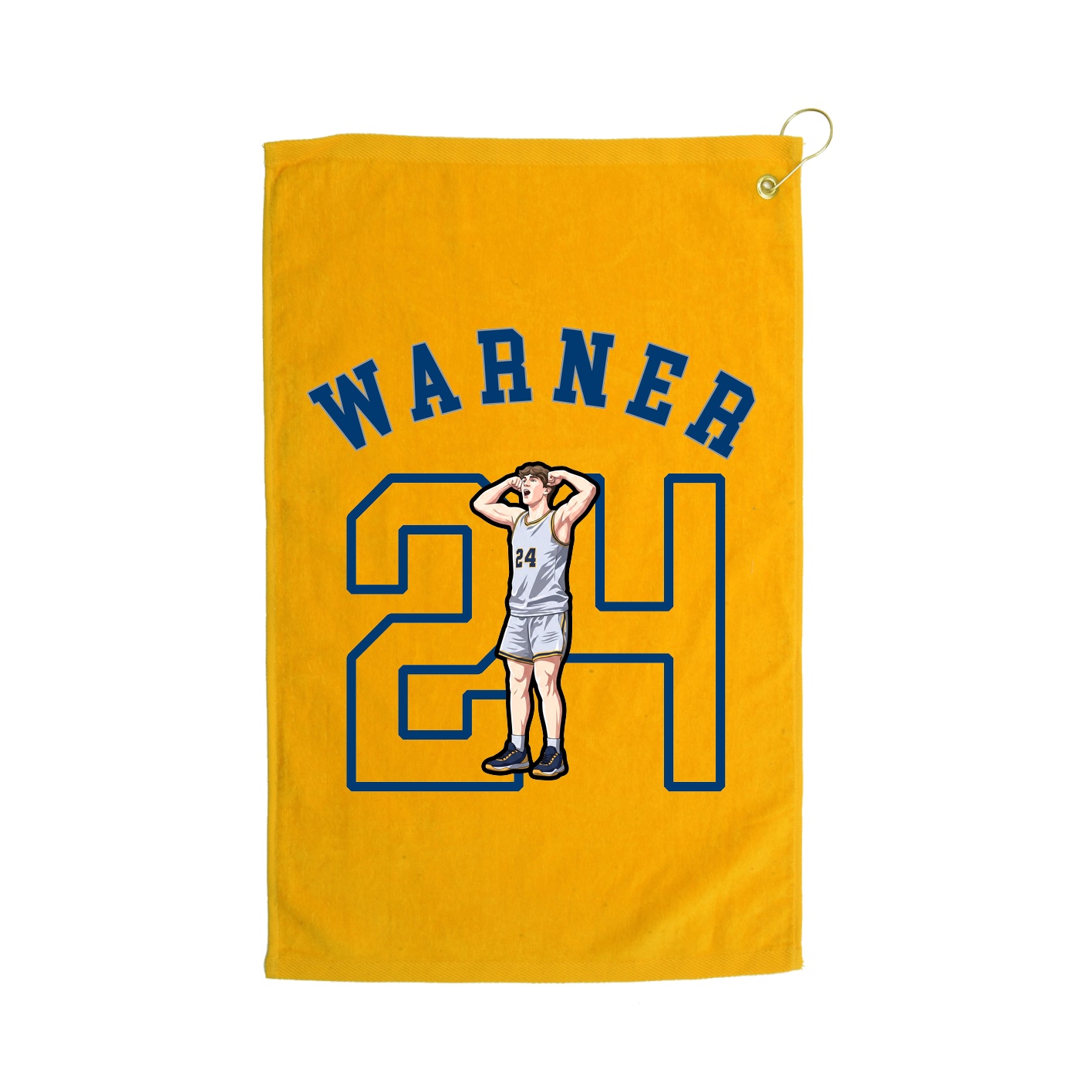 Golf Towel — Shirsey Arch in Gold