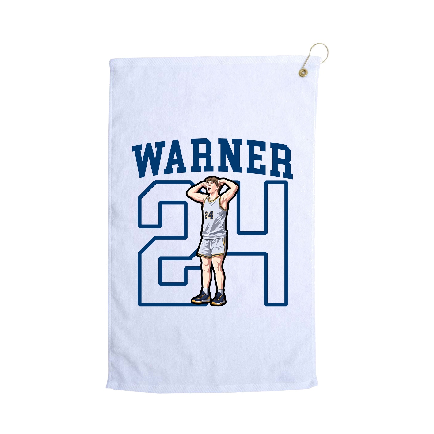 Golf Towel — Shirsey in White