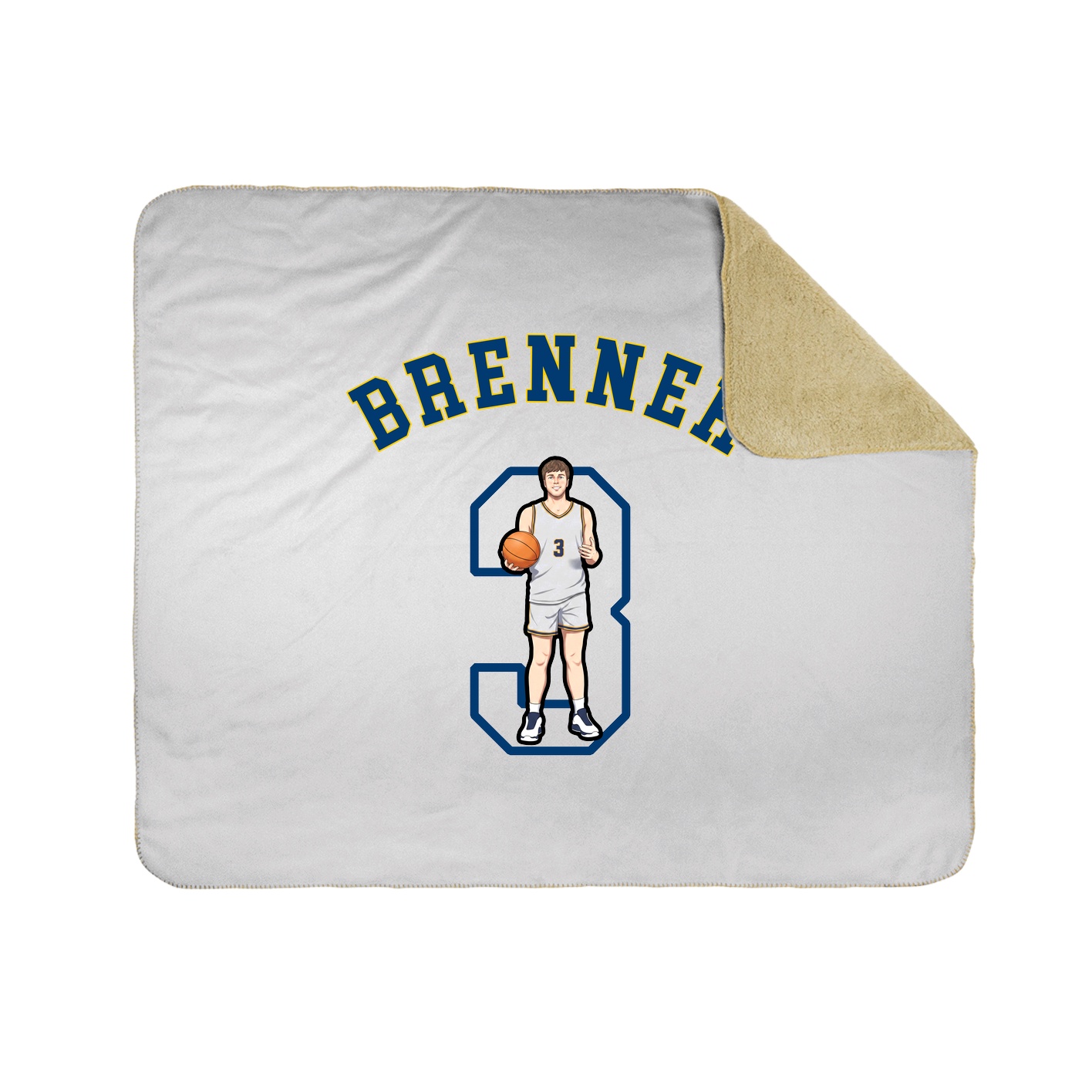 Throw Blanket — Shirsey Arch in White