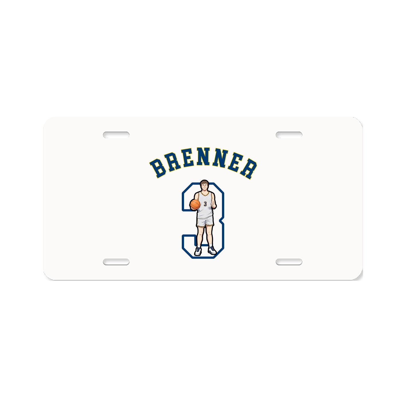 License Plate — Shirsey Arch in Classic