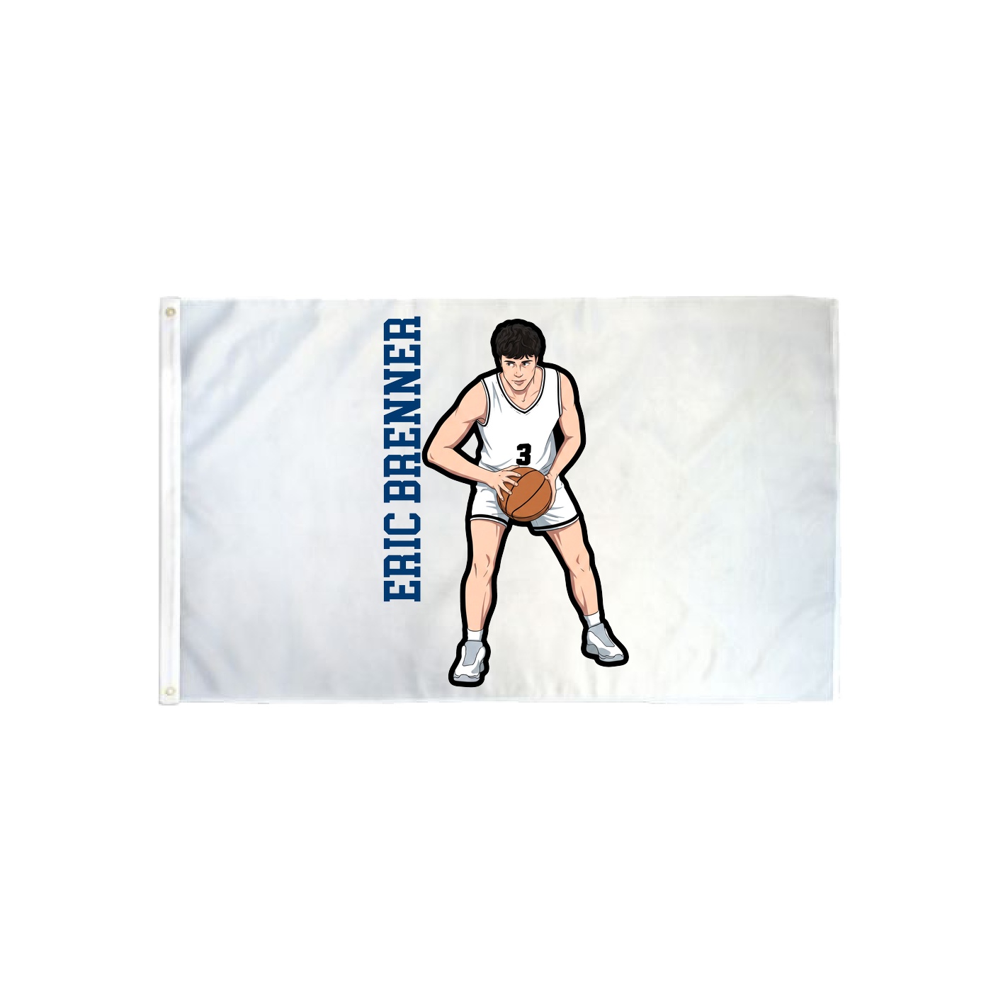 3x5 Flag — Name Vertical in Classic