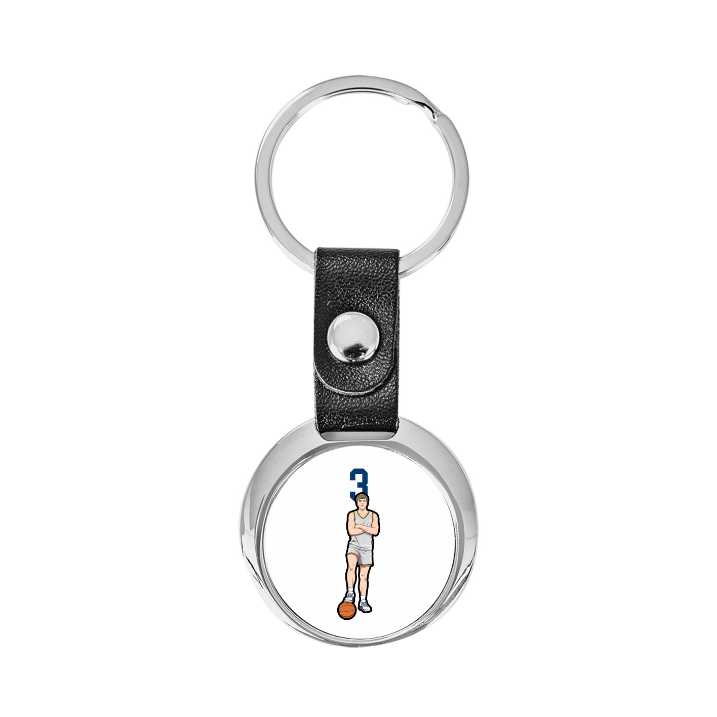 Key Chain — Number Top in Classic