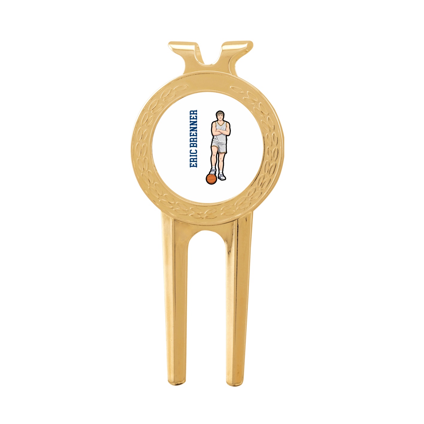 Divot Tool with Ball Marker — Name Vertical in Classic