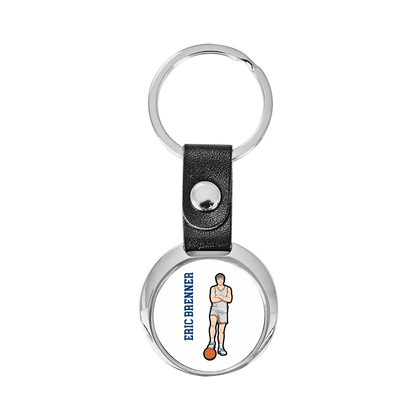 Key Chain — Name Vertical in Classic