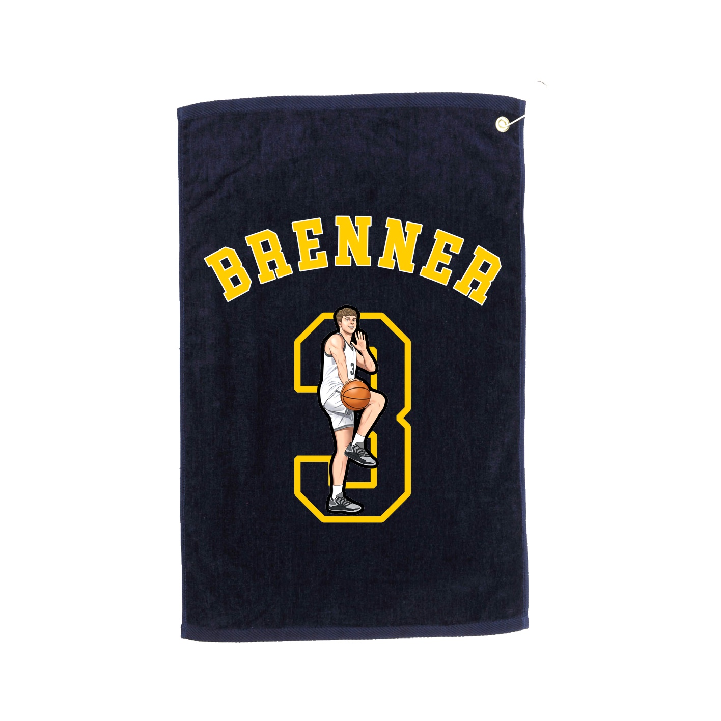 Golf Towel — Shirsey Arch in Navy