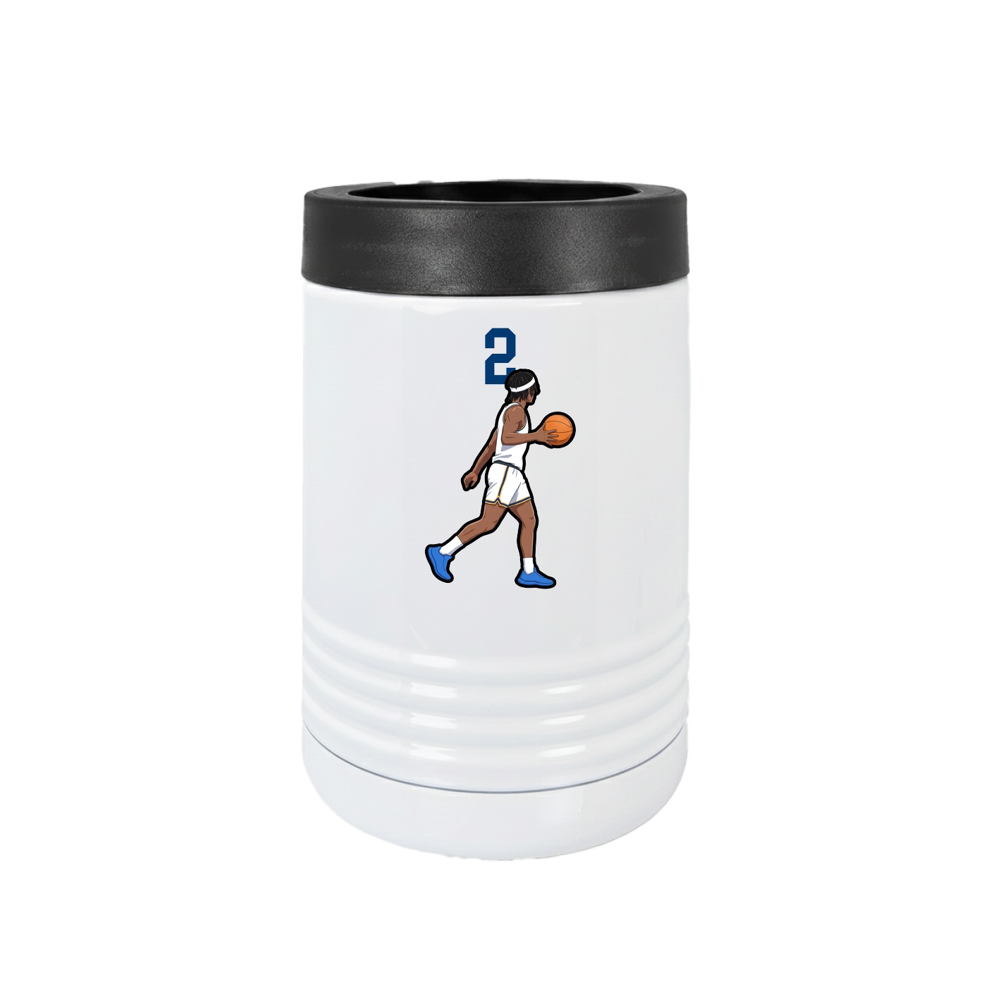 Beverage Holder — Number Top in White