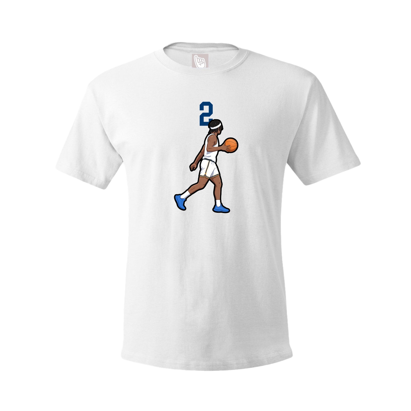 Tee — Number Top in White