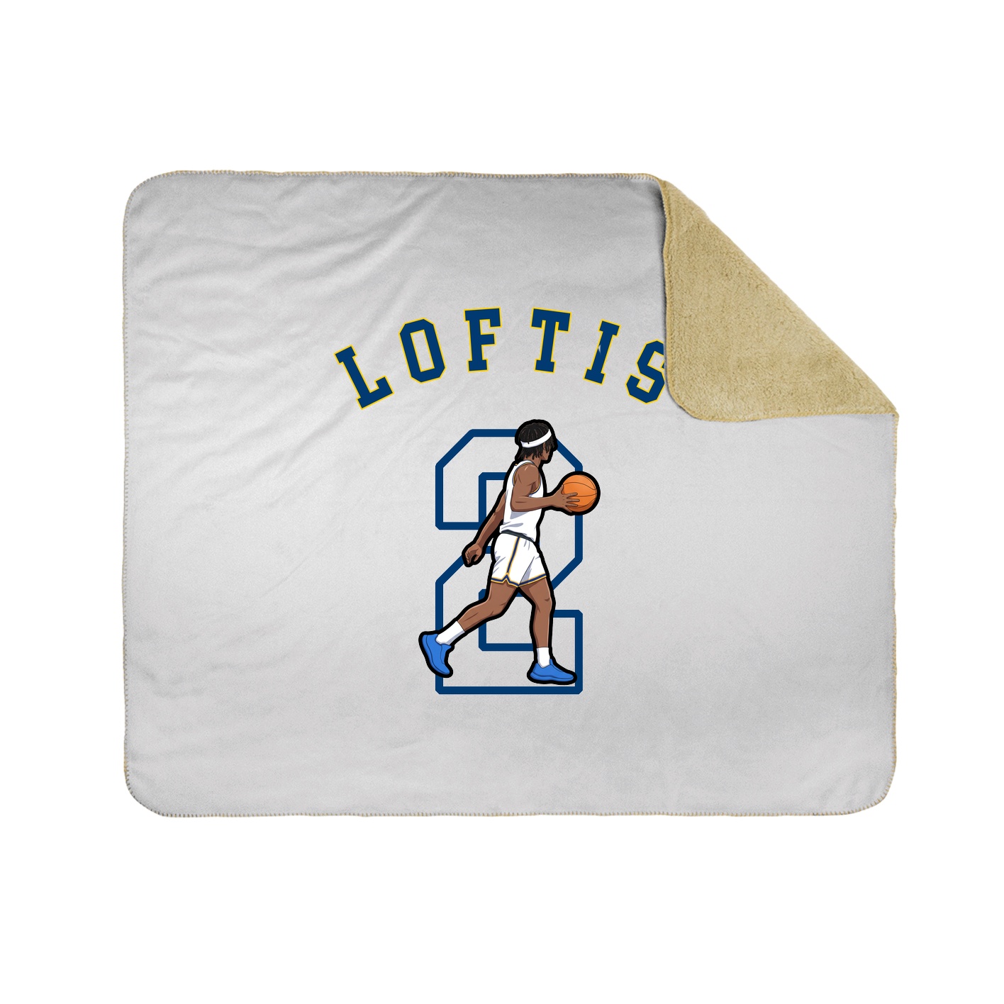 Throw Blanket — Shirsey Arch in White