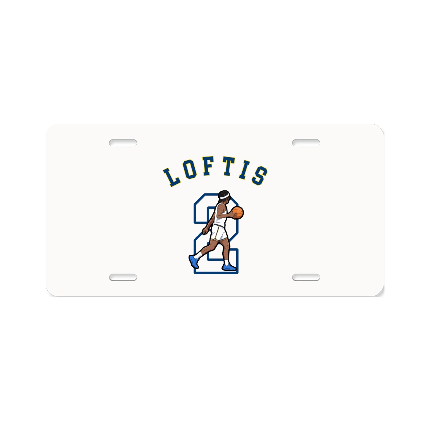 License Plate — Shirsey Arch in Classic