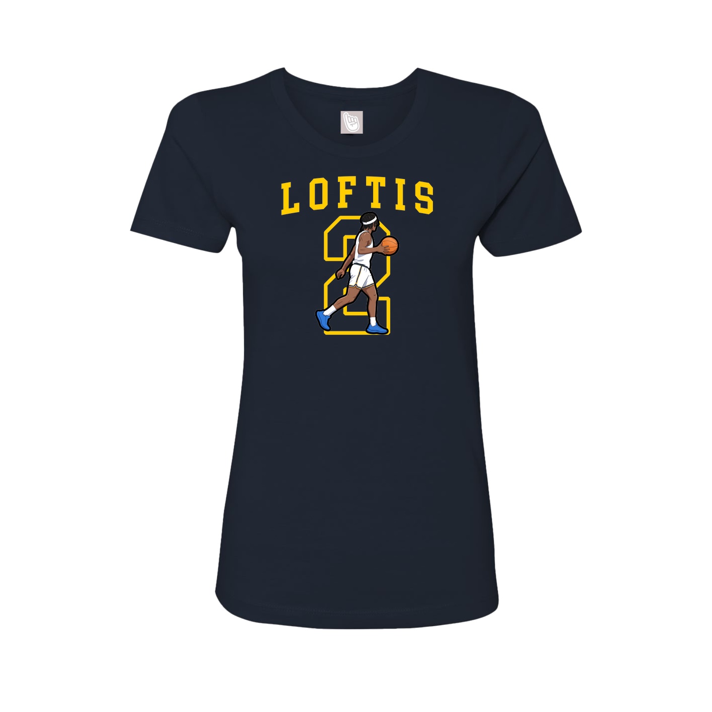 Fitted Women's Tee — Shirsey in Navy