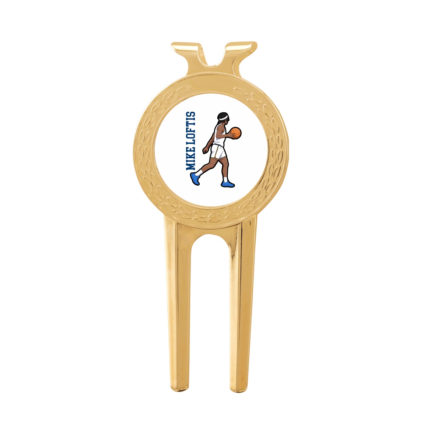 Divot Tool with Ball Marker — Name Vertical in Classic