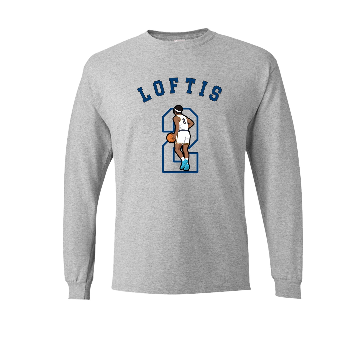 Long Sleeve Tee — Shirsey Arch in Grey