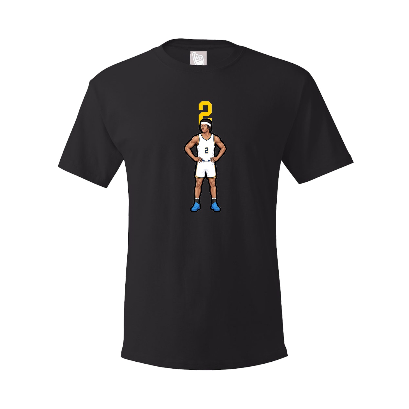 Tee — Number Top in Black