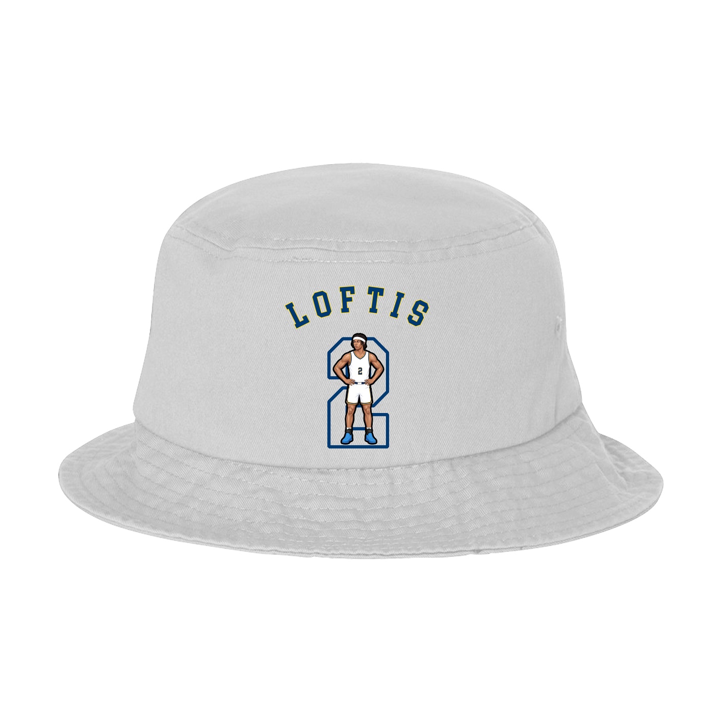 Bucket Cap — Shirsey Arch in White