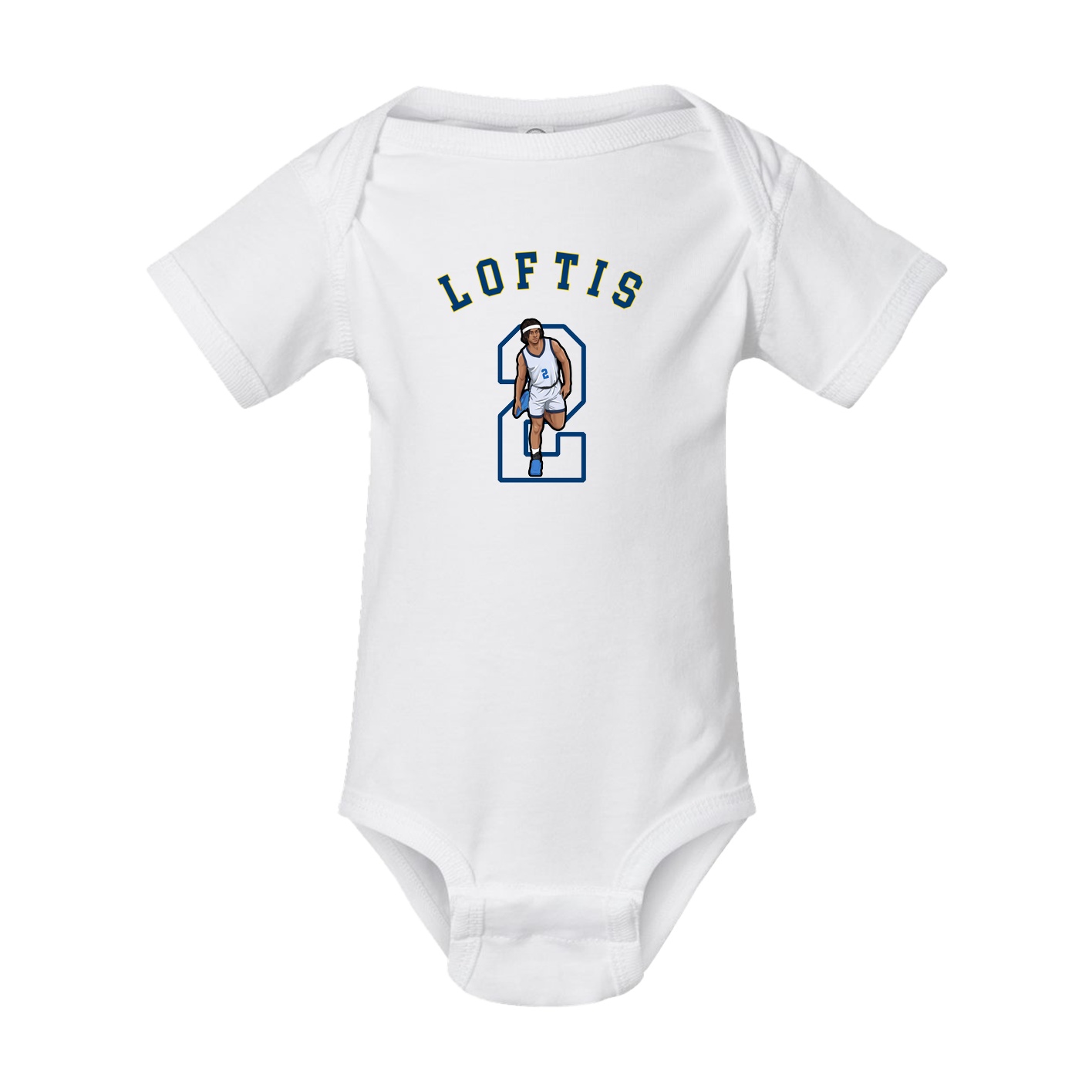 Baby Onesie — Shirsey Arch in White