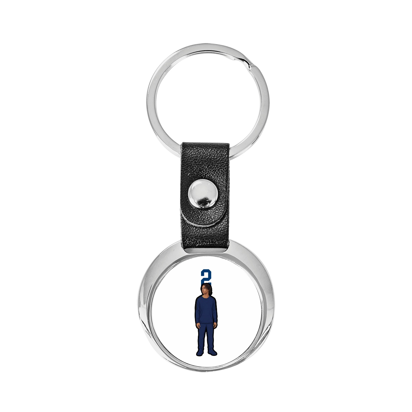 Key Chain — Number Top in Classic