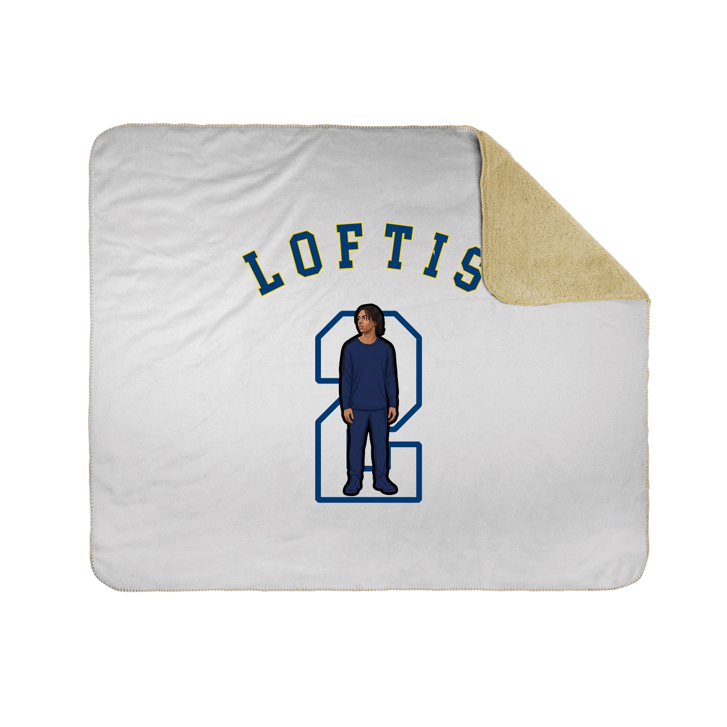 Throw Blanket — Shirsey Arch in White