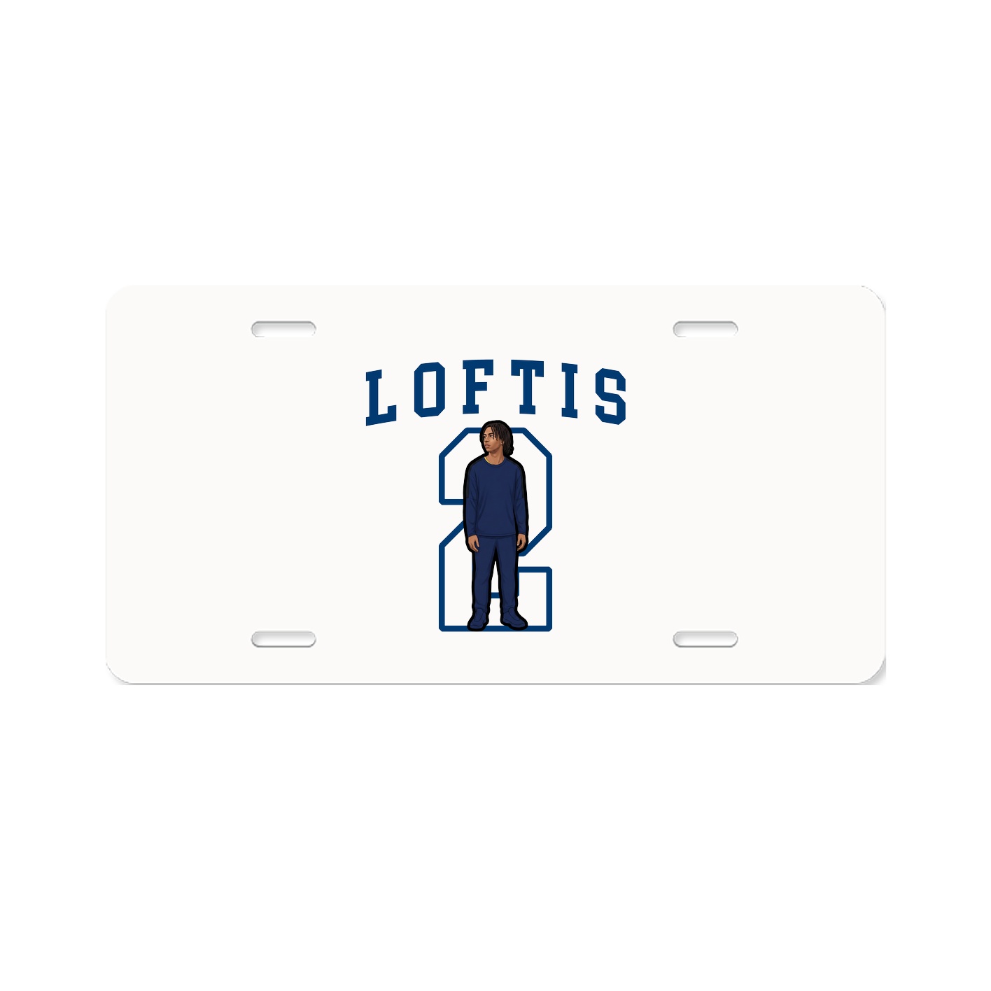 Aluminum License Plate