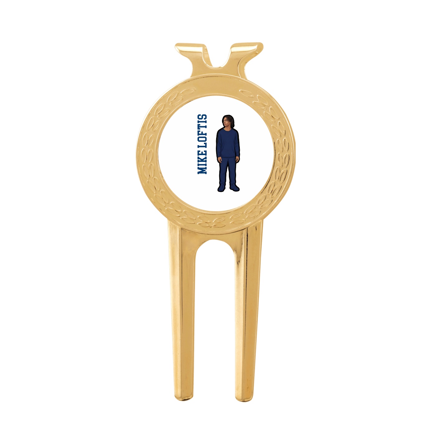 Divot Tool with Ball Marker — Name Vertical in Classic