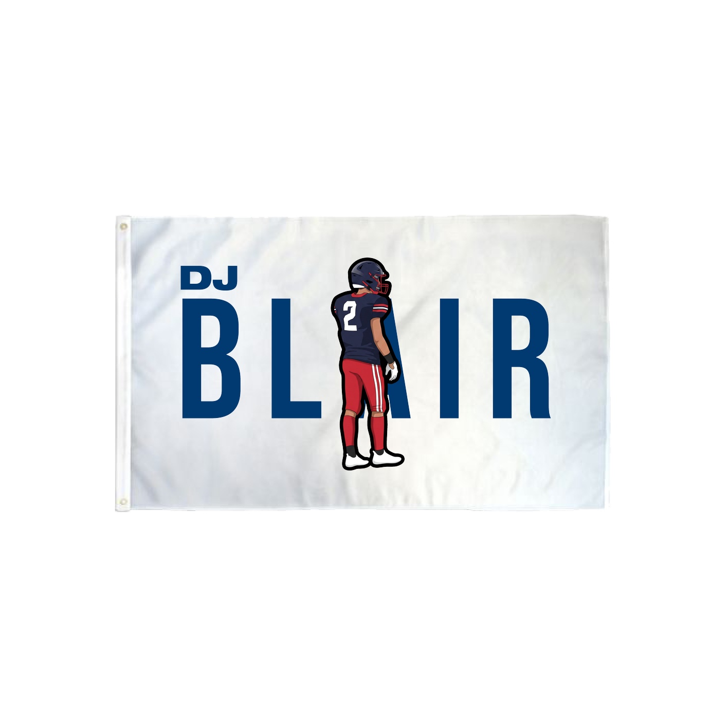 3x5 Flag — Player Name in Classic