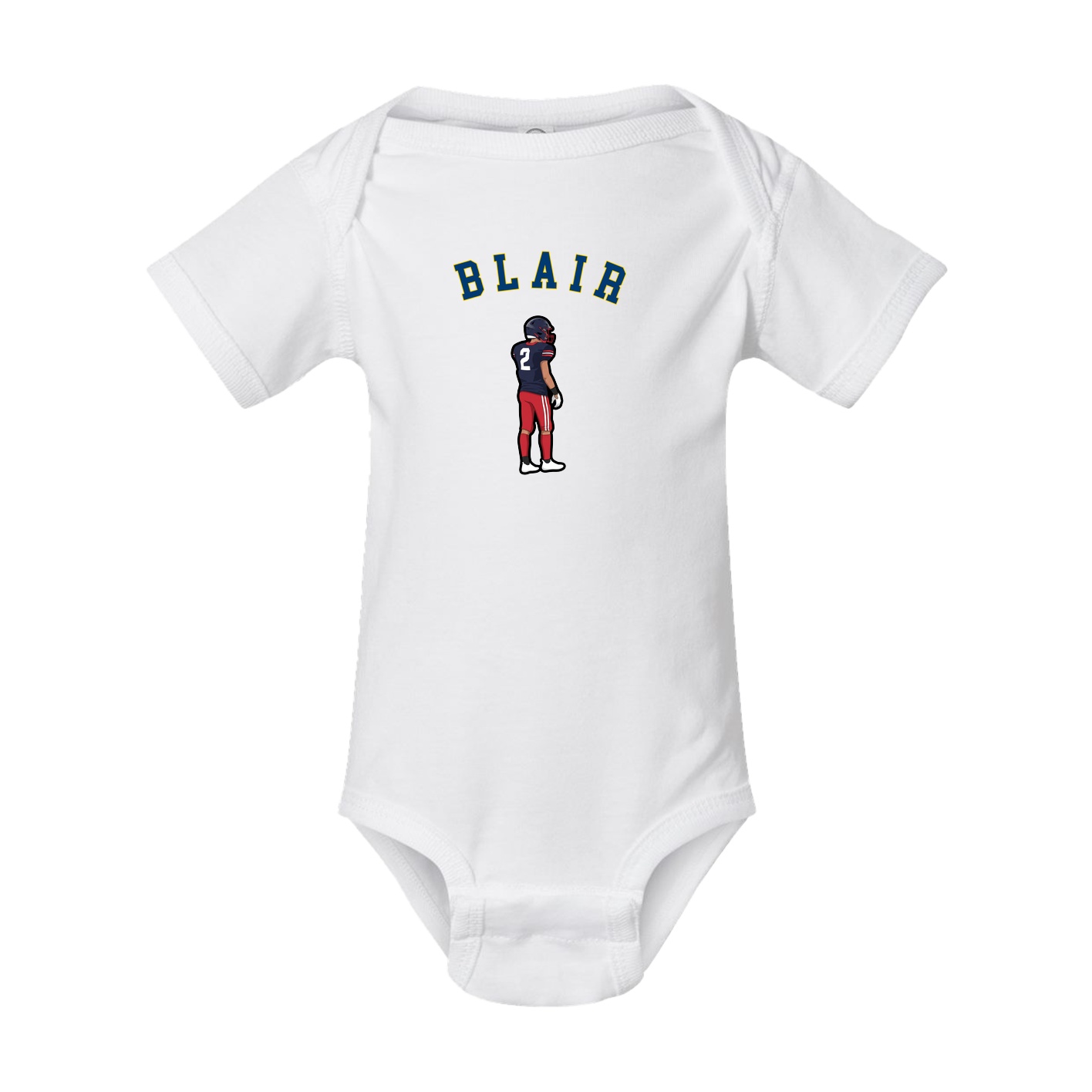 Baby Onesie — Shirsey Arch in White