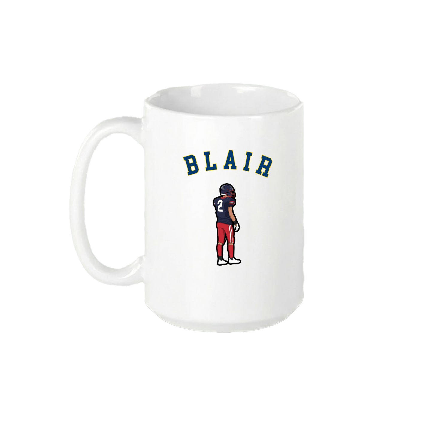 15oz Coffee Mug — Shirsey Arch in White