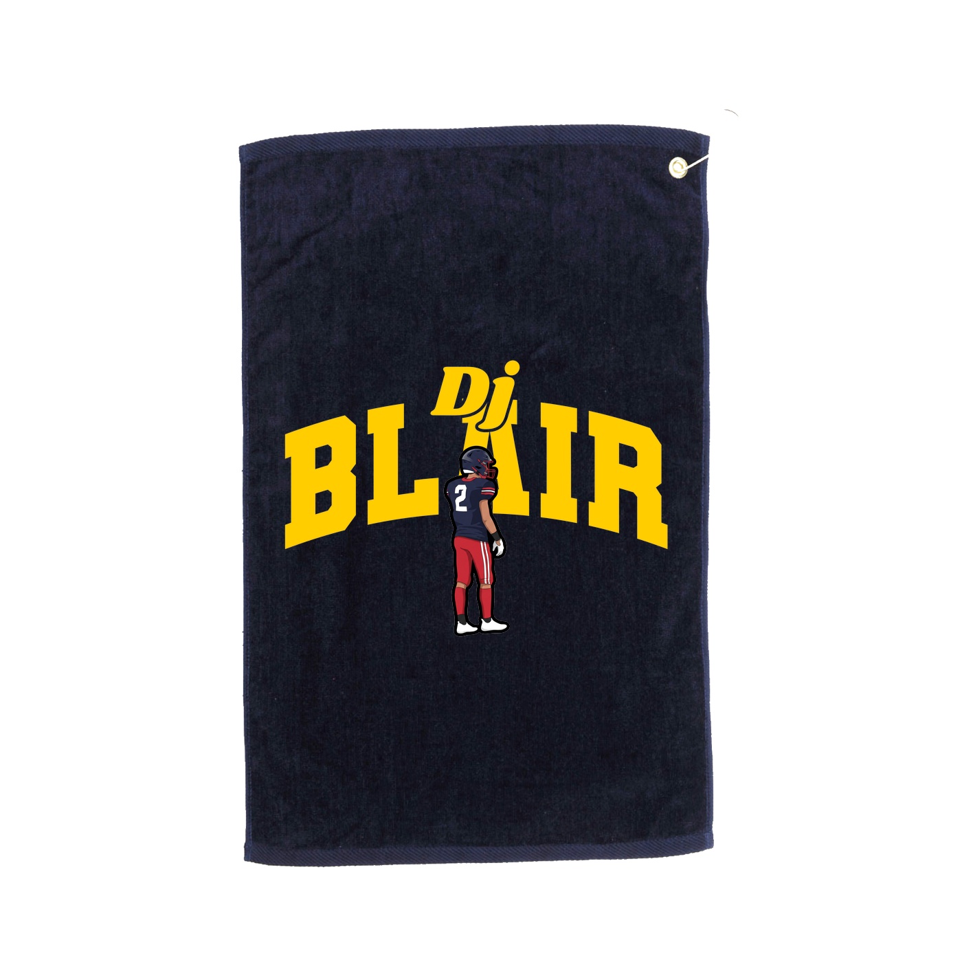 Golf Towel — Signature Arch in Navy