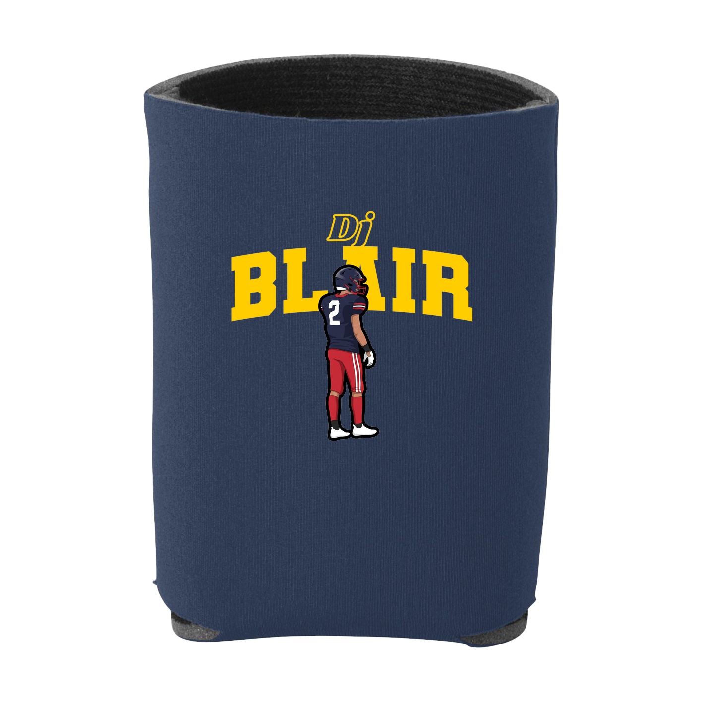 Can Holder — Name Arch in Navy