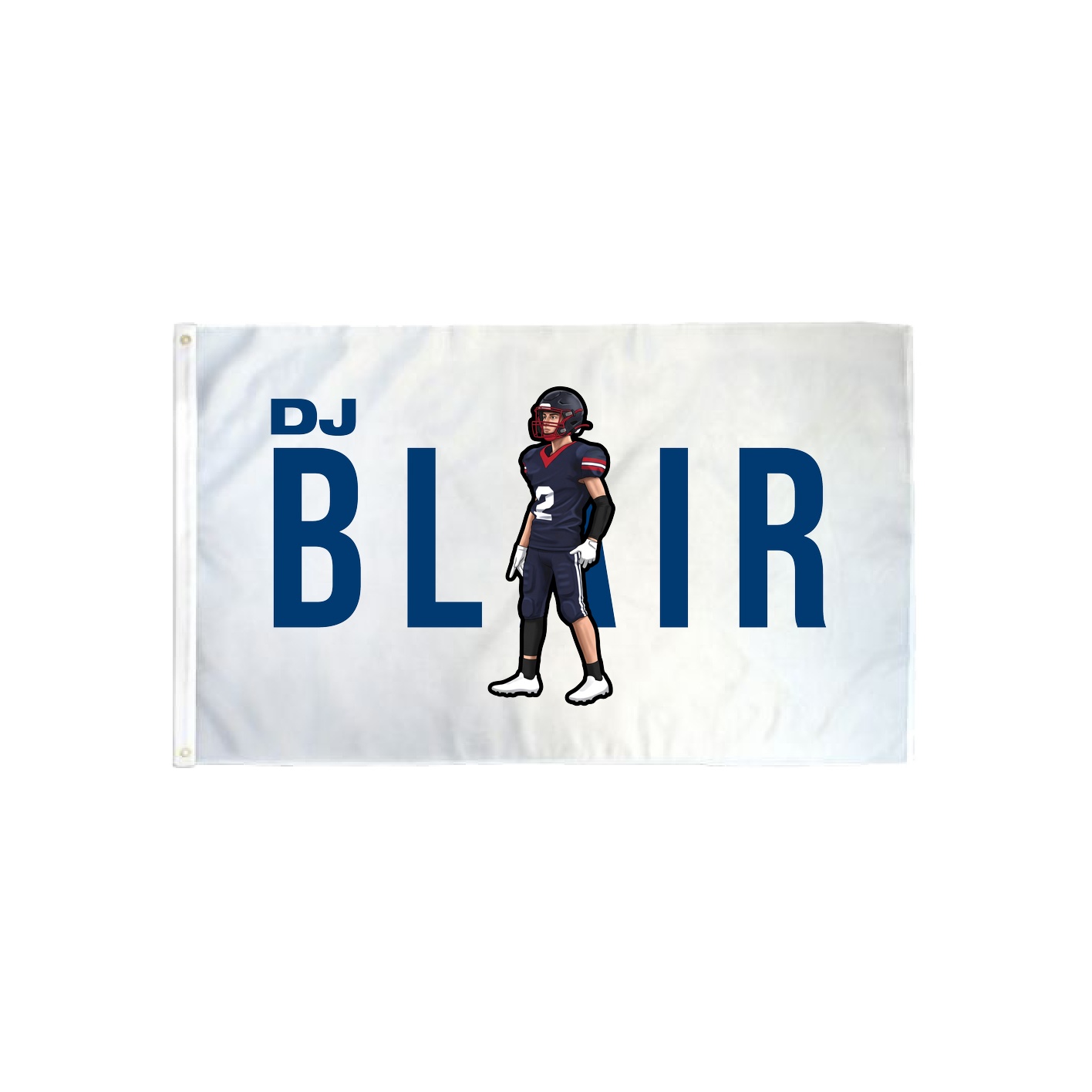 3x5 Flag — Player Name in Classic