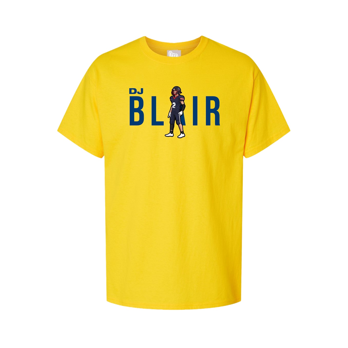 Youth Tee — Player Name in Gold