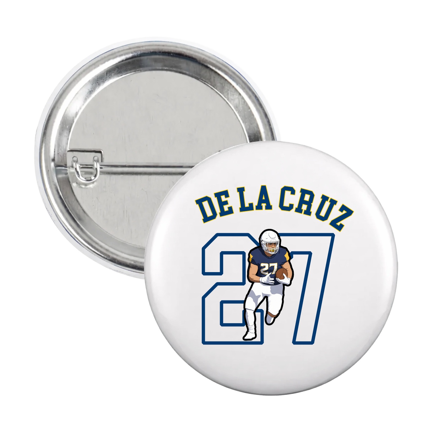 Game Day Button — Shirsey Arch in White