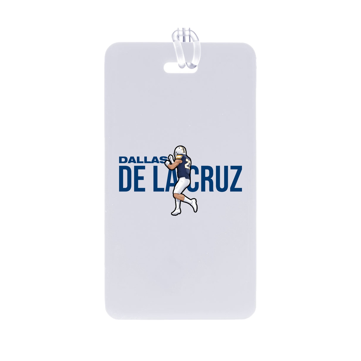 Bag Tag — Player Name in Classic
