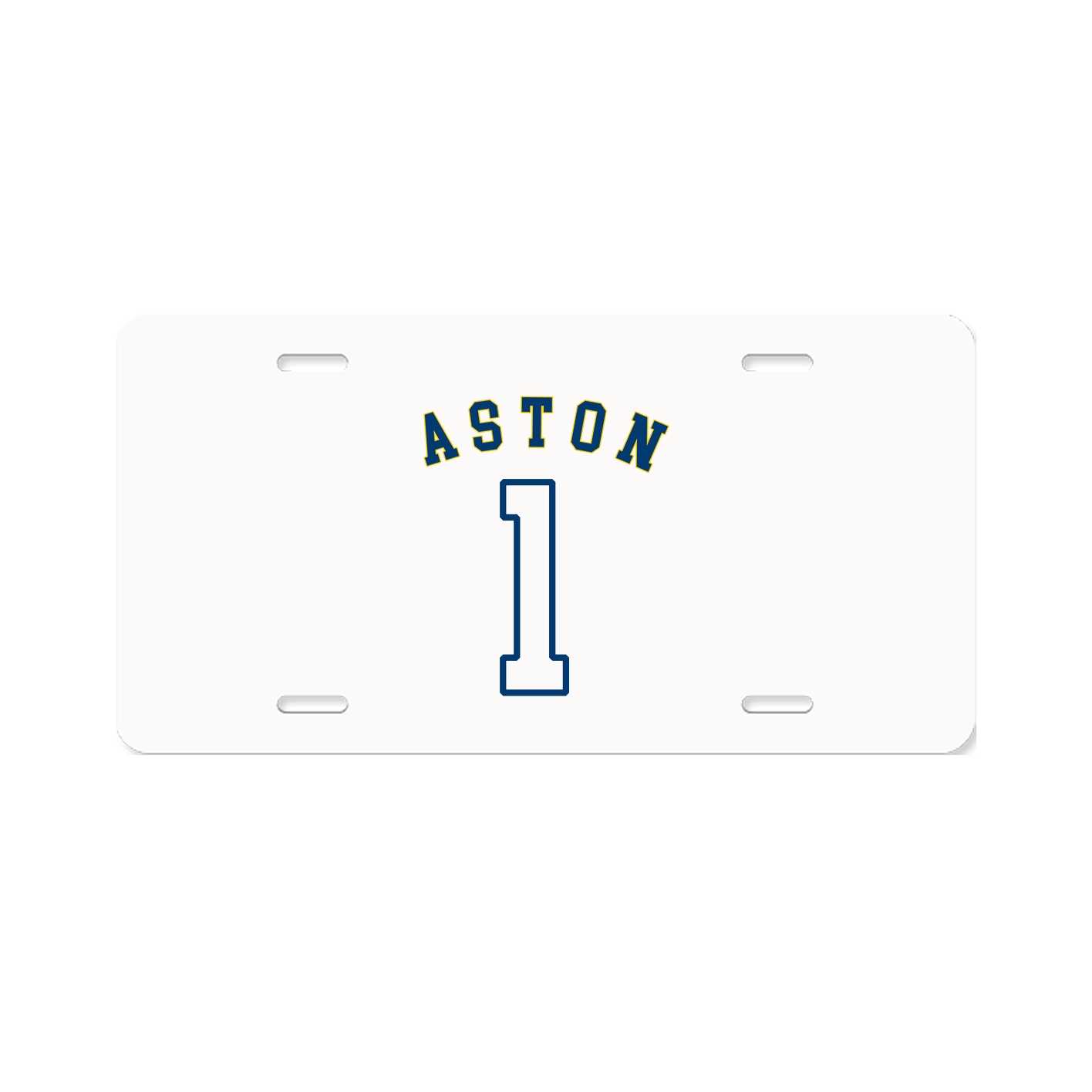 License Plate — Shirsey Arch in Classic