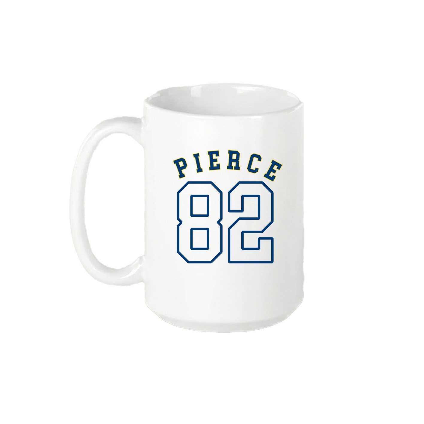 15oz Coffee Mug — Shirsey Arch in White