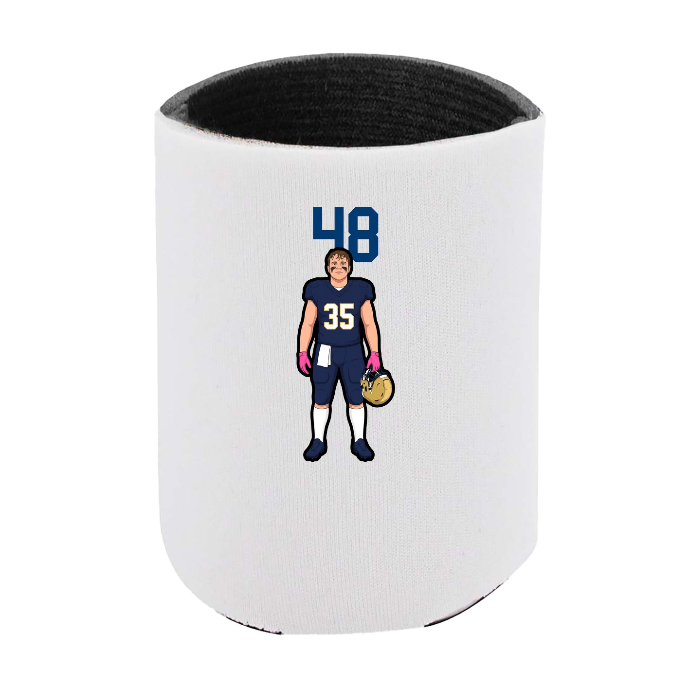 Can Holder — Number Top in White