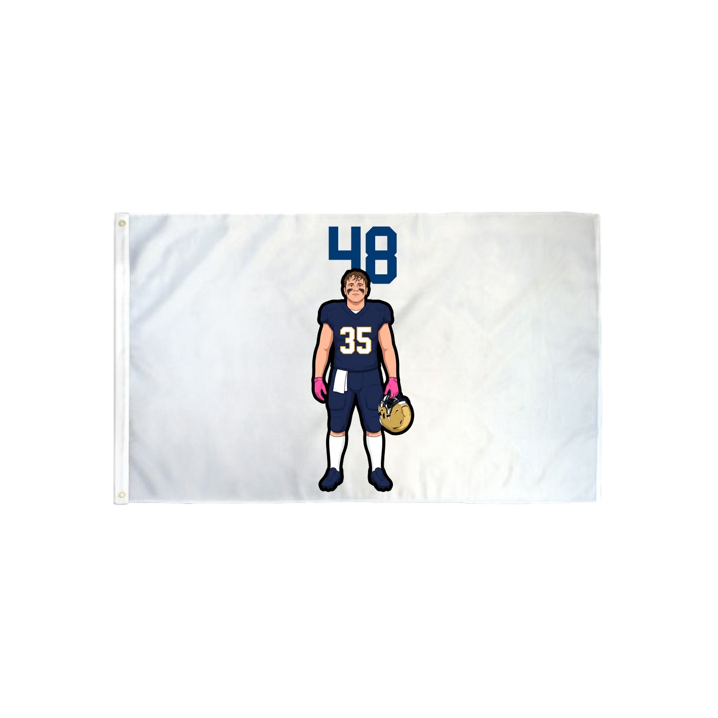 3x5 Flag — Number Top in Classic
