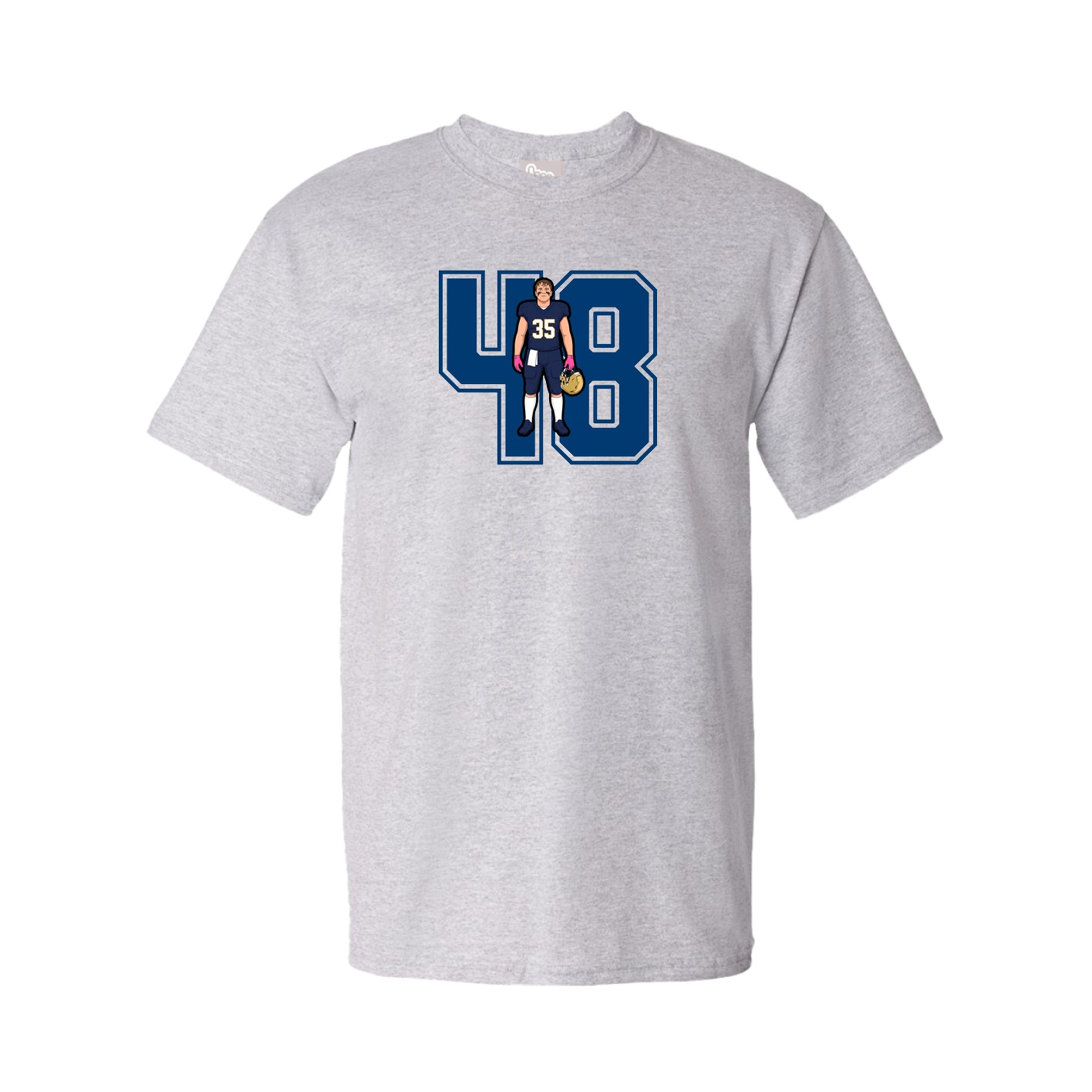 Tee — Number in Grey