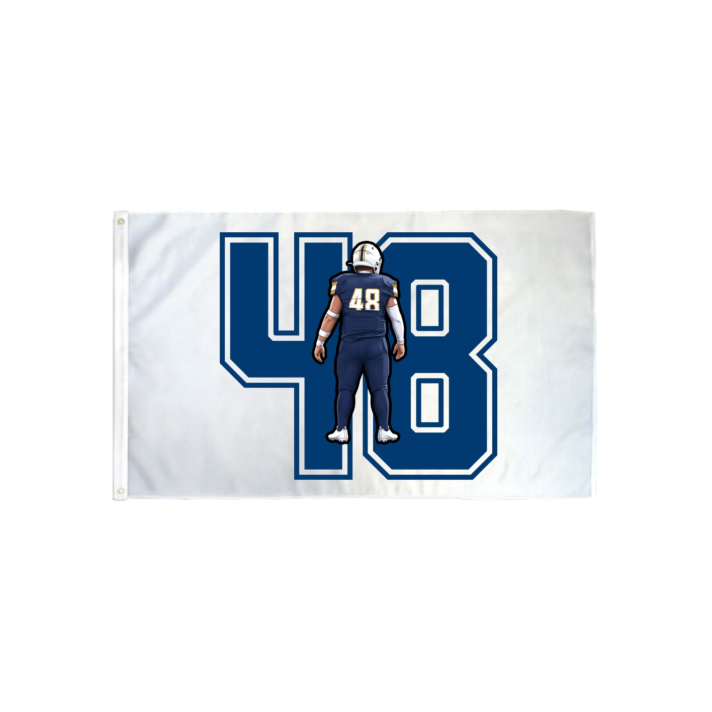 3x5 Flag — Number in Classic