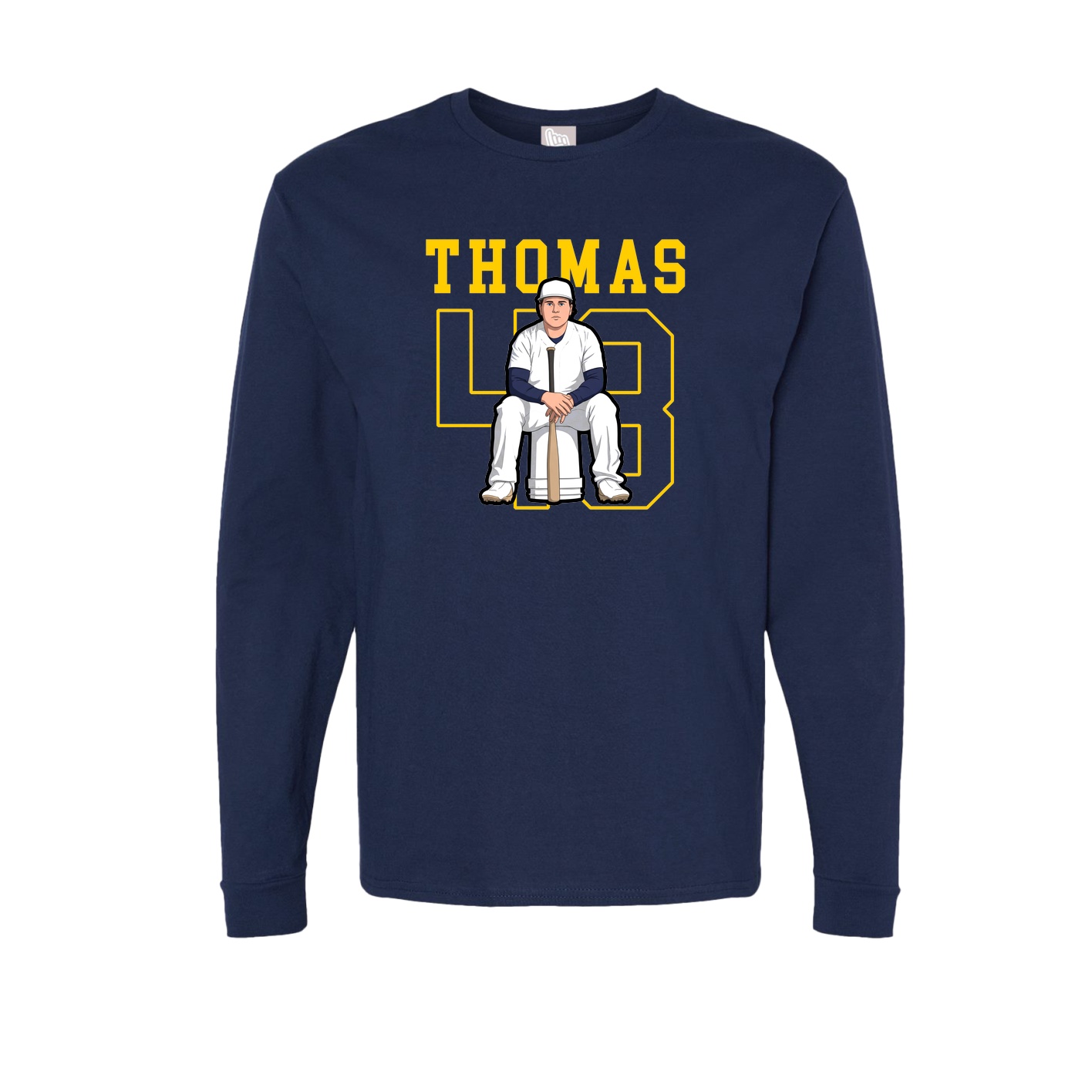 Long Sleeve Tee — Shirsey in Navy