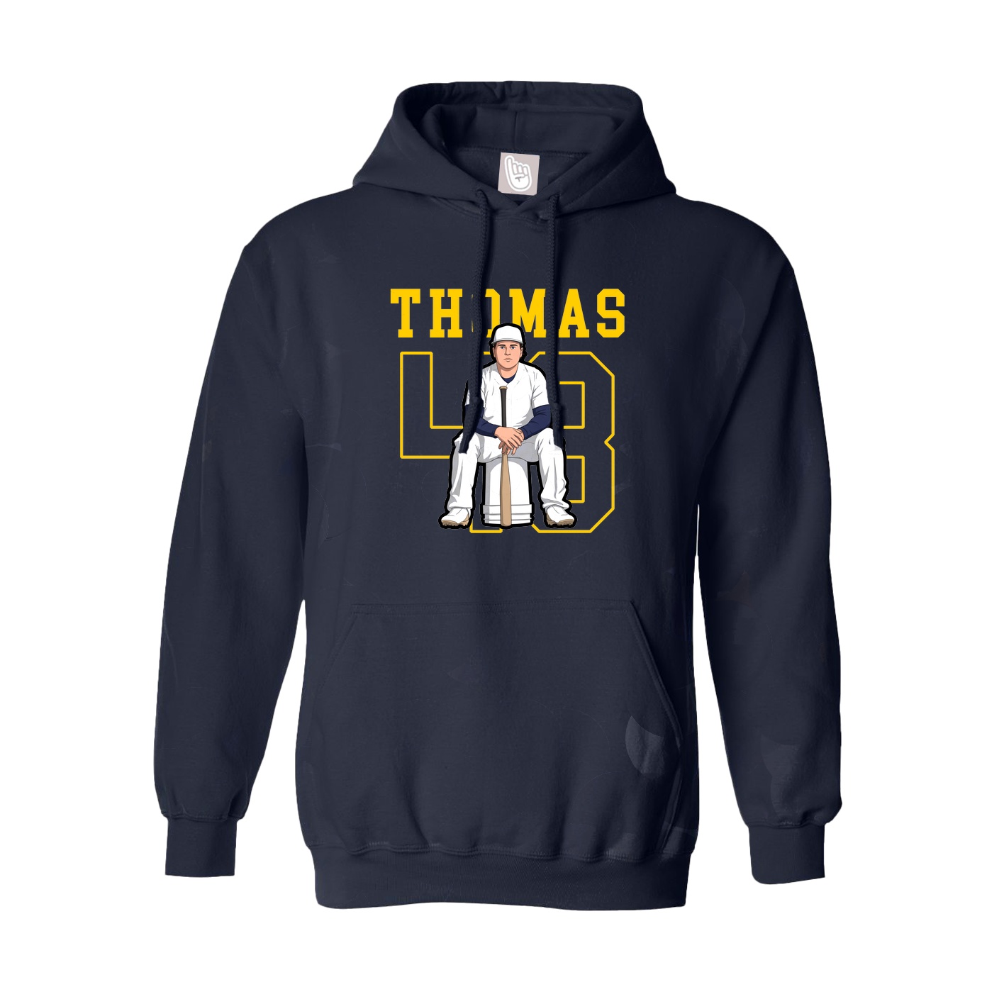 Youth Hoodie — Shirsey in Navy