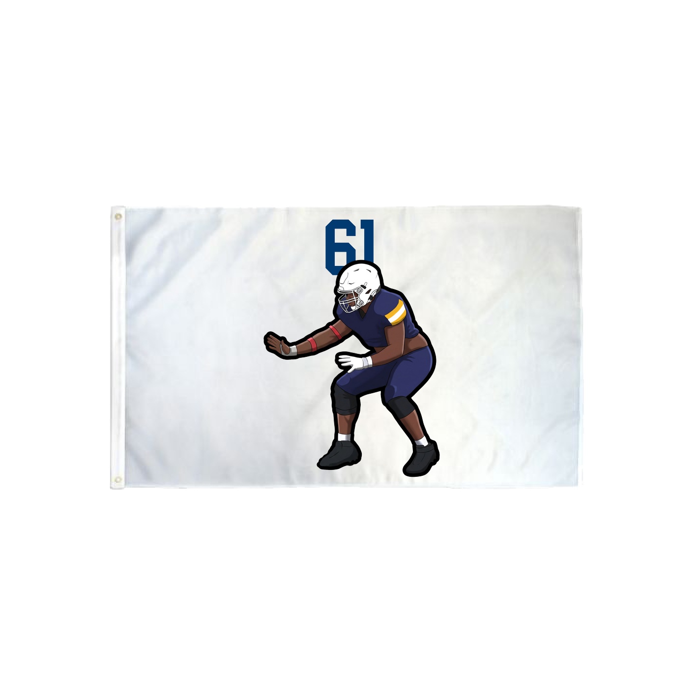 3x5 Flag — Number Top in Classic