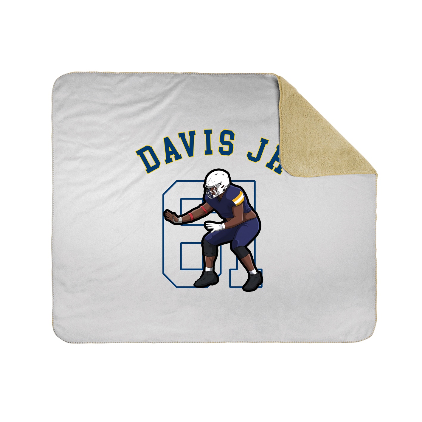 Throw Blanket — Shirsey Arch in White