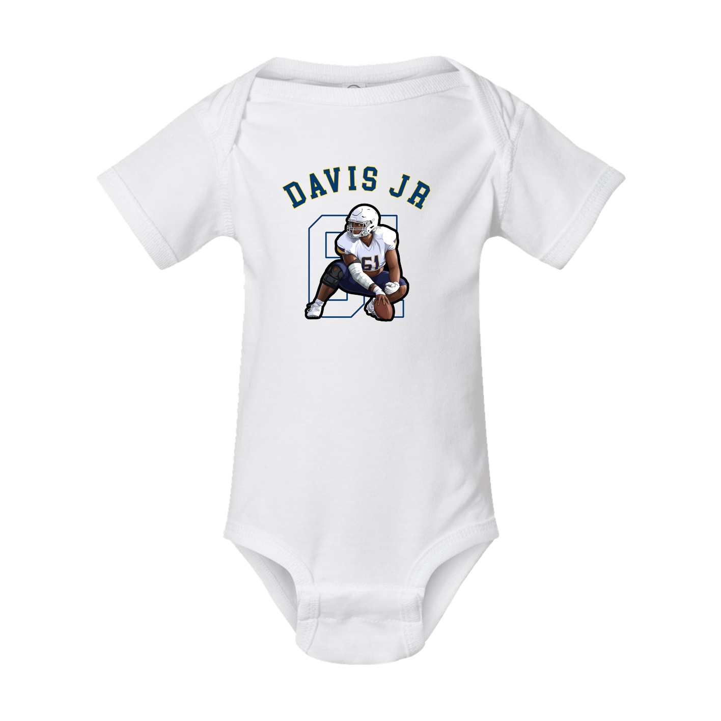 Baby Onesie — Shirsey Arch in White